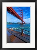 Beneath The Golden Gate Bridge Fine Art Print