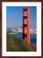 North Tower Of The Golden Gate Bridge Fine Art Print