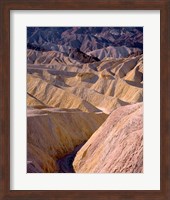 California, Death Valley NP, At Zabriskie Point Fine Art Print