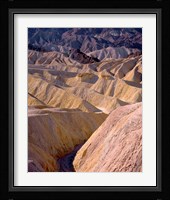 California, Death Valley NP, At Zabriskie Point Fine Art Print