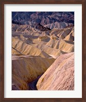 California, Death Valley NP, At Zabriskie Point Fine Art Print