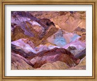 California, Death Valley Np, Artist's Palette Fine Art Print