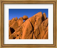 Monzonite Granite Boulders At Sunset, Joshua Tree NP, California Fine Art Print