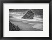 California, Garrapata Beach (BW) Fine Art Print