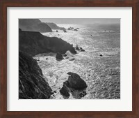 Big Sur Coast, California (BW) Fine Art Print
