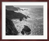 Big Sur Coast, California (BW) Fine Art Print