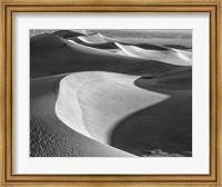 Californian Valley Dunes (BW) Fine Art Print