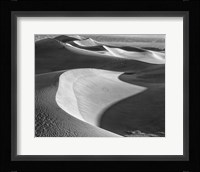 Californian Valley Dunes (BW) Fine Art Print