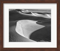 Californian Valley Dunes (BW) Fine Art Print