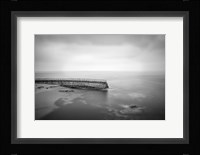 California, La Jolla Children's Pool (BW) Fine Art Print