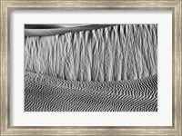 California, Valley Dunes Wall (BW) Fine Art Print