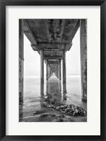 Scripps Pier, California (BW) Fine Art Print