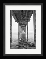 Scripps Pier, California (BW) Fine Art Print