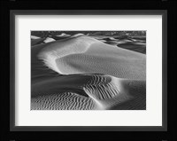 Valley Dunes Desert, California (BW) Fine Art Print