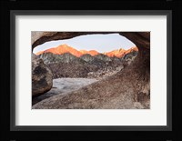 California, Alabama Hills, Mobius Arch Fine Art Print
