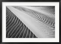 Close Up Of Valley Dunes, California (BW) Fine Art Print