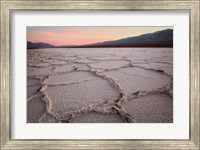 California, Death Valley Salt Flats Fine Art Print