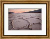 California, Death Valley Salt Flats Fine Art Print