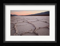 California, Death Valley Salt Flats Fine Art Print