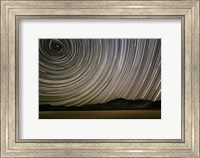 California, Death Valley Star Streaks Fine Art Print