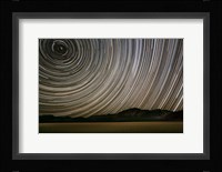 California, Death Valley Star Streaks Fine Art Print
