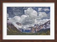 Bridalveil Falls Cloudscape, California Fine Art Print