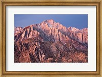 California, Alabama Hills, Eastern Sierra Nevada Mountains Fine Art Print