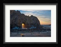Arch's Last Light At Pfeiffer Beach Fine Art Print