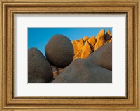 California Joshua Tree National Park Jumbo Rocks At Sunset Fine Art Print