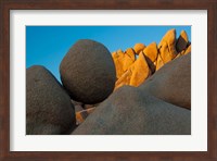 California Joshua Tree National Park Jumbo Rocks At Sunset Fine Art Print