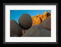 California Joshua Tree National Park Jumbo Rocks At Sunset Fine Art Print