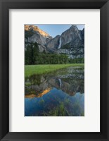 Early Morning At The Upper Yosemite Falls Fine Art Print