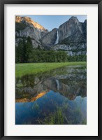 Early Morning At The Upper Yosemite Falls Fine Art Print