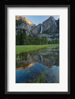 Early Morning At The Upper Yosemite Falls Fine Art Print