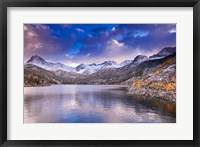 South Lake Near The Sierra Nevada Mountains Fine Art Print