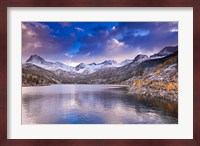 South Lake Near The Sierra Nevada Mountains Fine Art Print