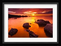 Sunset At Soberanes Point Fine Art Print