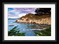 Rocky Cliff Along The Cypress Grove Trail Fine Art Print