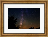 The Milky Way Above Dusy Basin, Kings Canyon National Park Fine Art Print