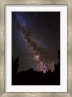 The Milky Way Over The Palisades Fine Art Print