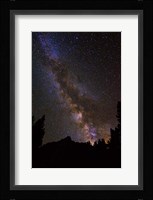 The Milky Way Over The Palisades Fine Art Print