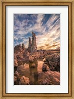 Tufas At Sunset On Mono Lake Fine Art Print