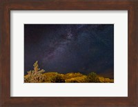 Milky Way Above Mountains, Colorado Fine Art Print