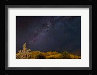 Milky Way Above Mountains, Colorado Fine Art Print