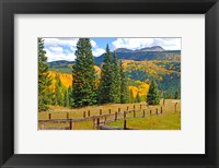 Autumn Colors In The San Juan Mountains, Colorado Fine Art Print