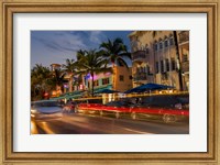 Ocean Drive In South Beach, Florida Fine Art Print