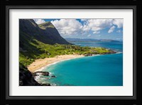 Makapuu Beach, East Oahu, Hawaii Framed Print