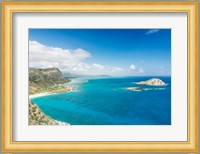 North Shore From Makapu'u Point, Oahu, Hawaii Fine Art Print