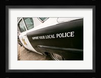 1950's Police Car Fine Art Print