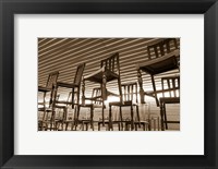 Hanging Chairs, Wilmington, Illinois Fine Art Print